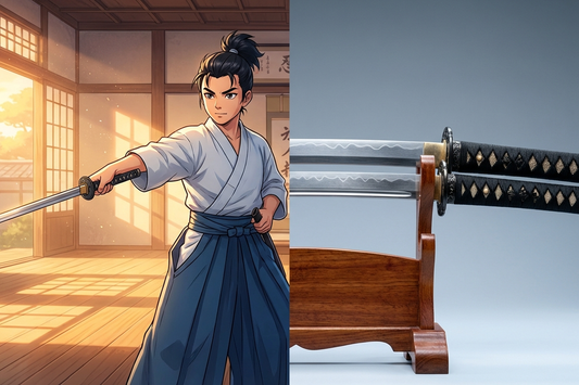 Replica katana anime per collezionisti italiani