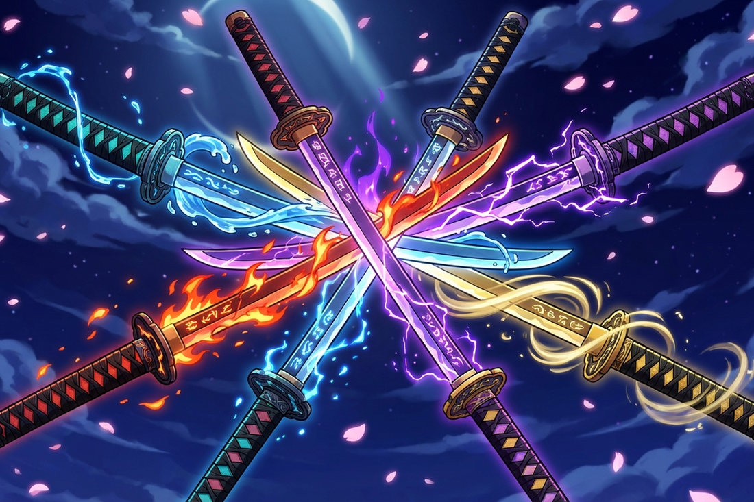 Replica katana anime per collezionisti italiani