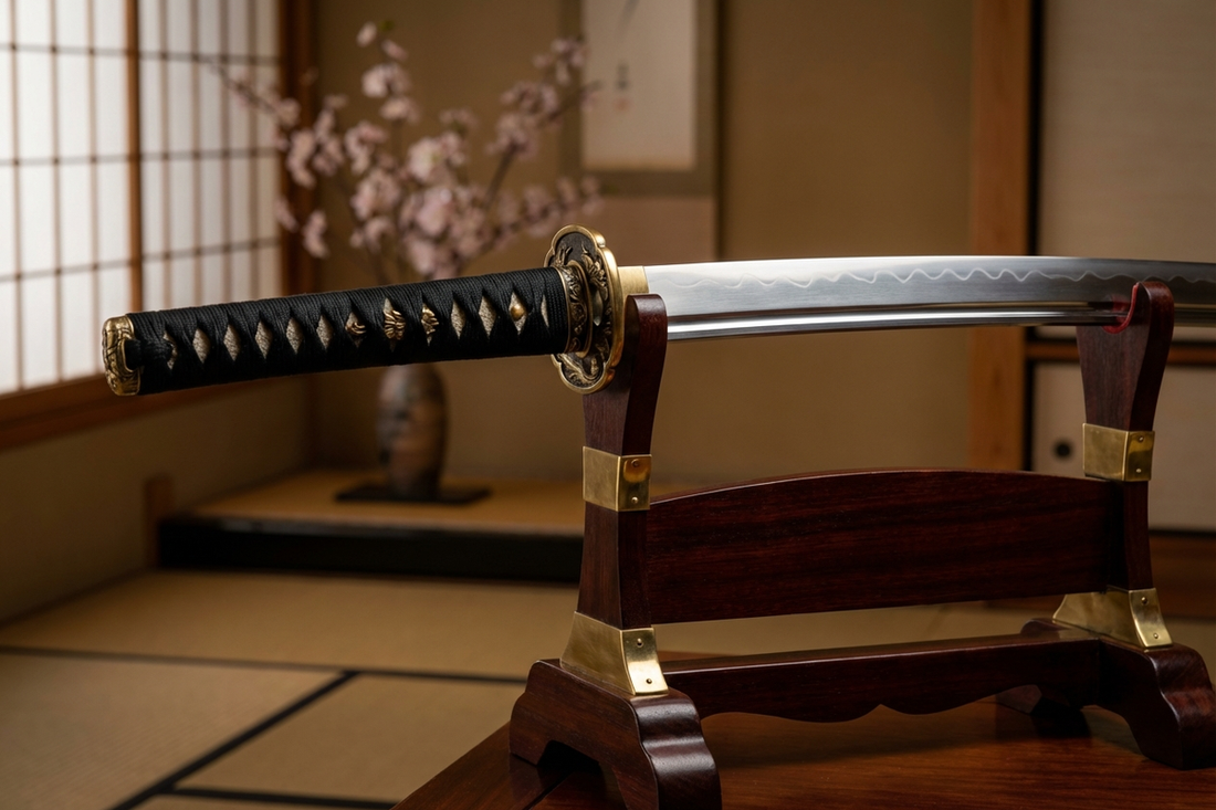 Katana giapponese - Supporto per Esposizione Spade Giapponesi: Collezi