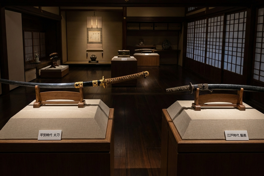 Katana giapponese - Cronologia Spade Giapponesi Tachi Wakizashi: Guida