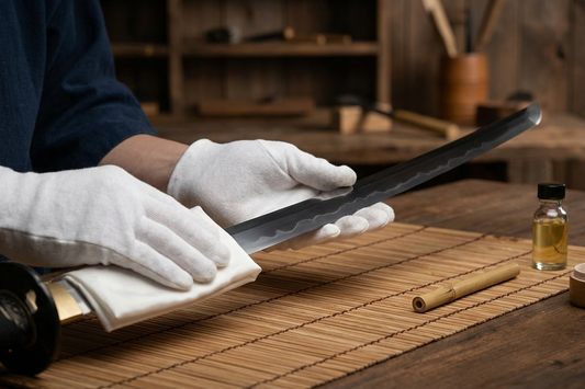 Guida alla manutenzione della katana giapponese