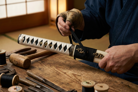 Katana giapponese - Guida all'Avvolgimento Tsuka della Katana: Padrone