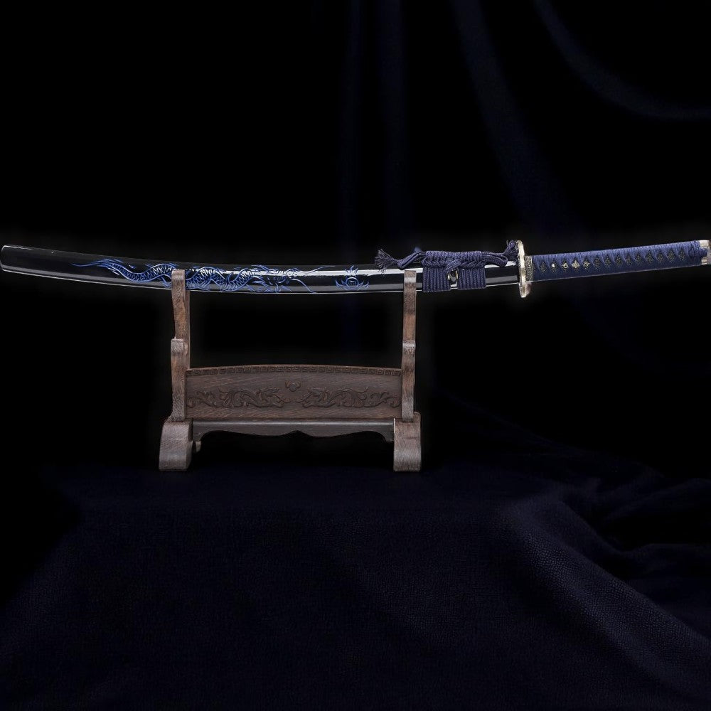 Katana del Drago Blu