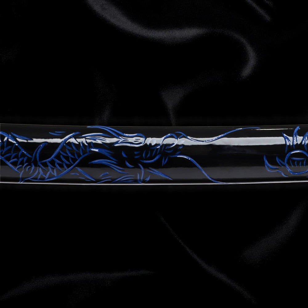 Katana del Drago Blu