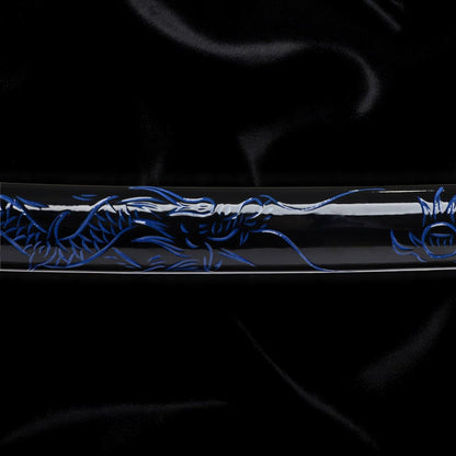 Katana del Drago Blu