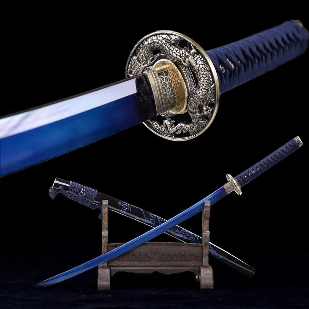 Katana del Drago Blu