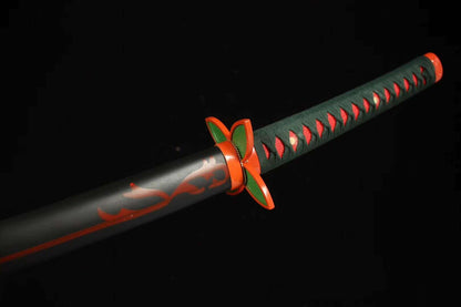 Katana Shinobu Kocho edizione Demon Slayer - spada forgiata a mano in acciaio al carbonio